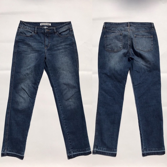 Country Road Australia Womens Jeans High Waist Straight Leg Mom Jean Ankle XS - Picture 3 of 8